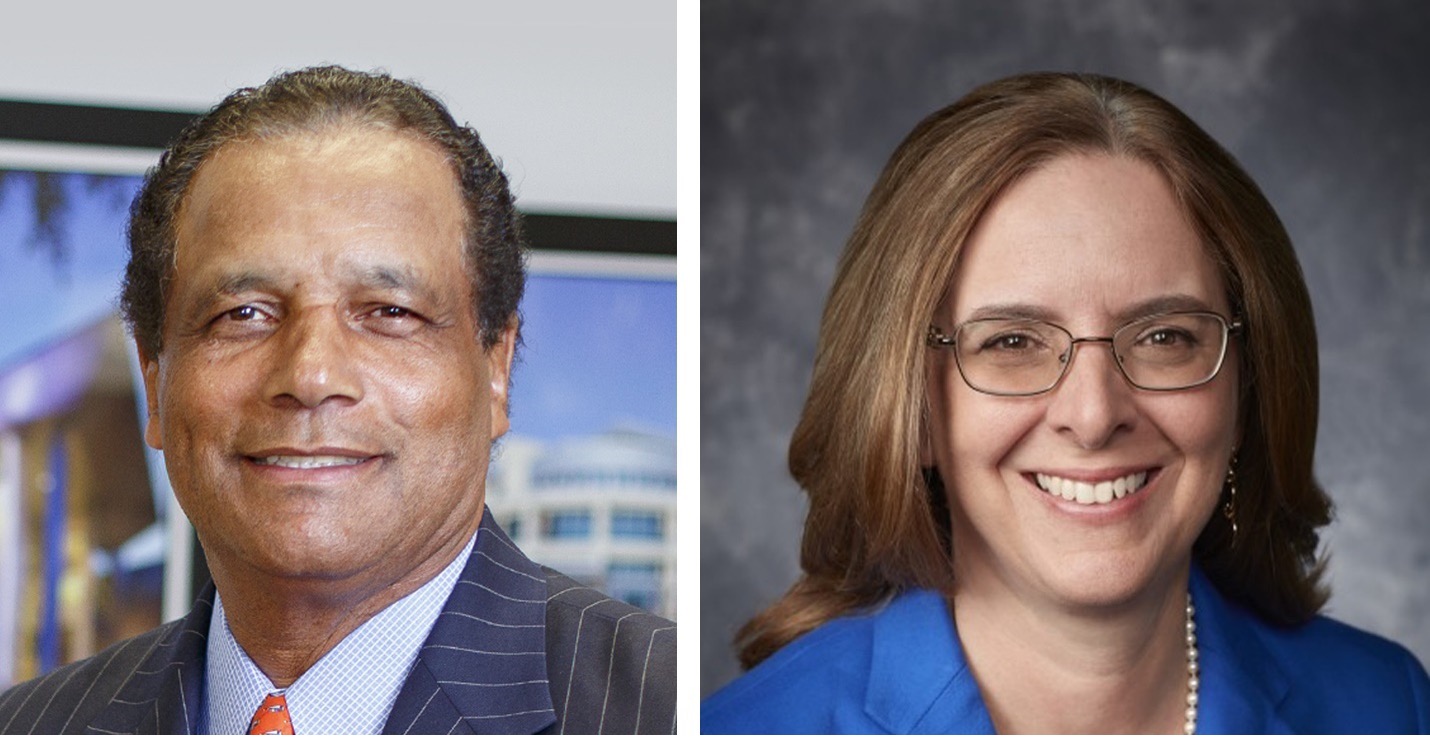 Dr. Calvin Jamison and Dr. Inga Musselman