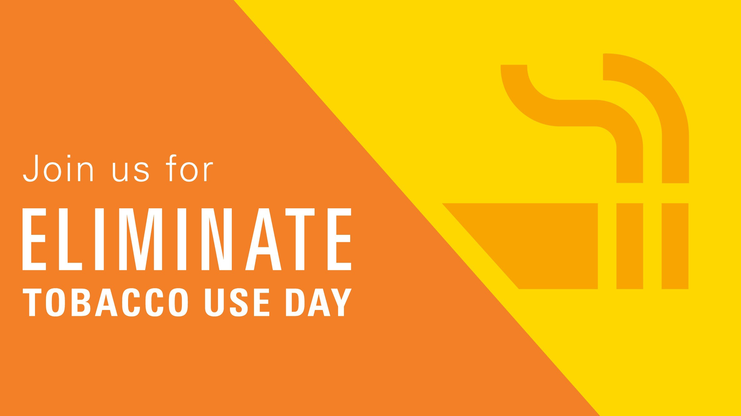 eliminate tobacco use graphic