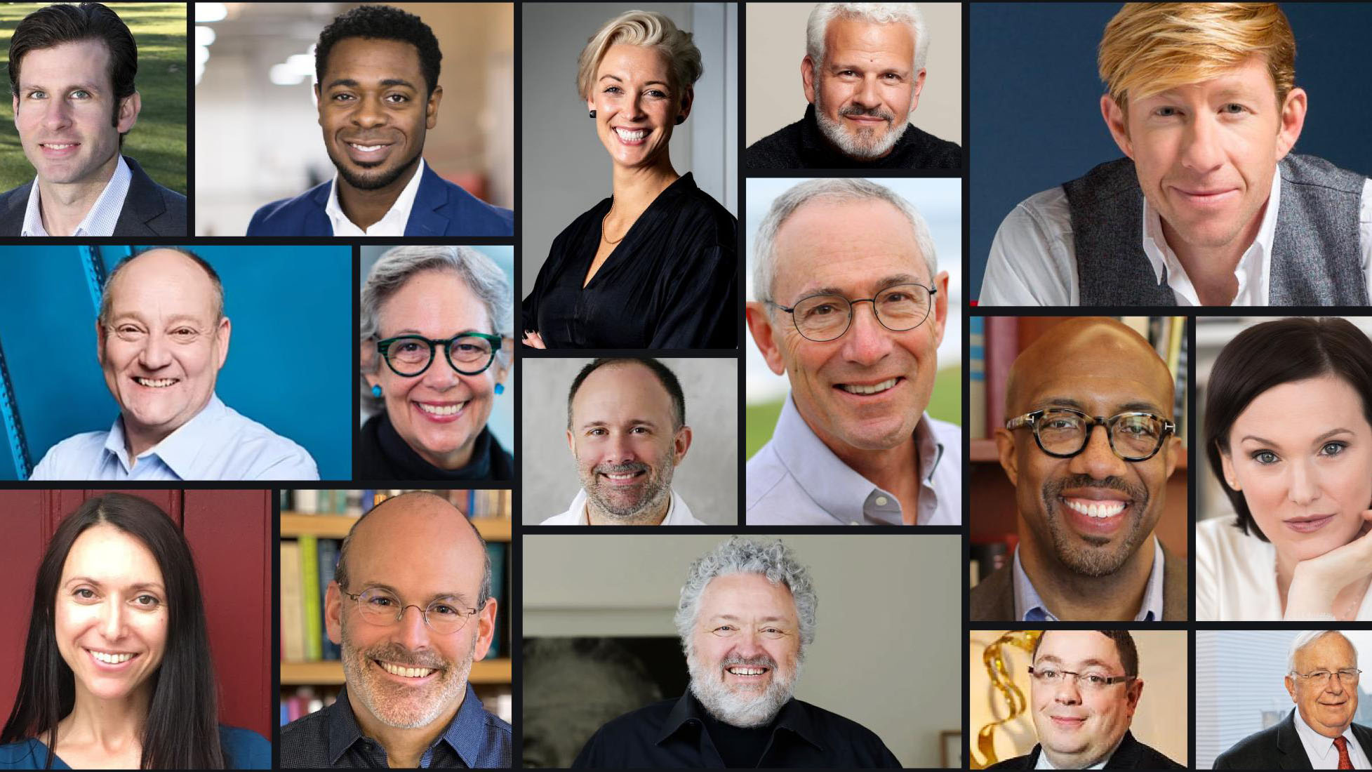 Collage of speakers for the Center for BrainHealth 25 year anniversary.