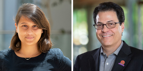 Dr. Anila DMello and Dr. Mitch Elkind